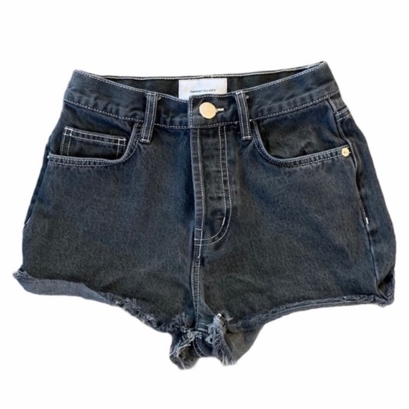Current Elliott High Waist Jean Shorts - Picture 2 of 6